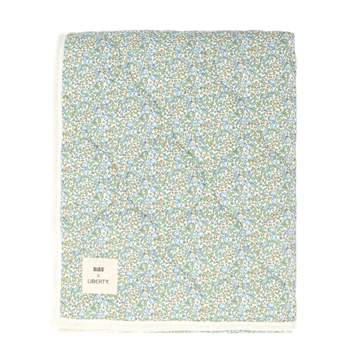 BIBS x LIBERTY Quilted Blanket Eloise - Ivory