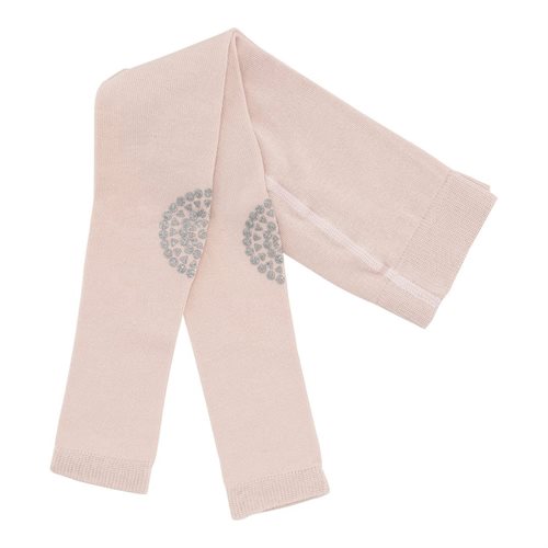 GoBabyGo kravle leggings - Soft pink glitter 12-18 mdr